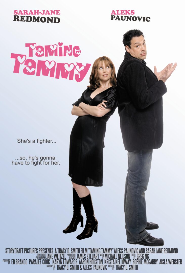 The poster artwork for the 2006 film Taming Tammy. (Storycraft Pictures/Tracy D. Smith/Wendy D, Vancouver)