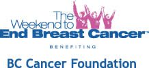 The weekend to end Breast Cancer.