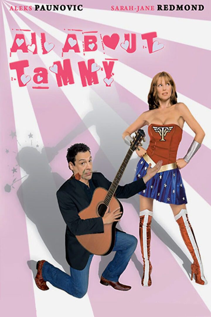 Differing DVD cover art for release of Taming Tammy (2007), released in Germany under the alternative title of 'All About Tammy'.