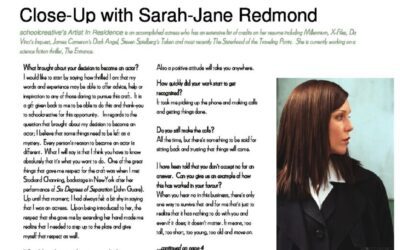 Sarah-Jane Redmond Interviewed!