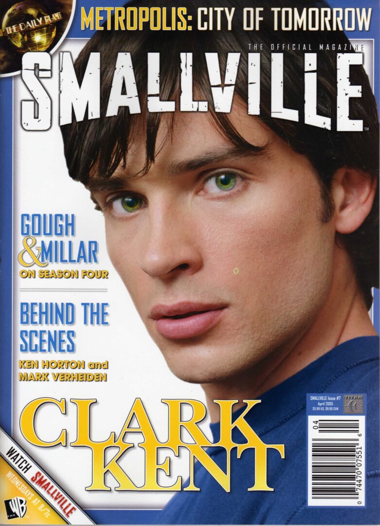 Front cover of Smallville Official Magazine - United States (April 2005)